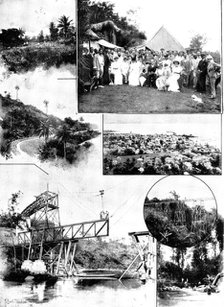 The New Government Railway from Sierra Leone towards the interior: scenes along the line, 1898. Creator: Unknown.
