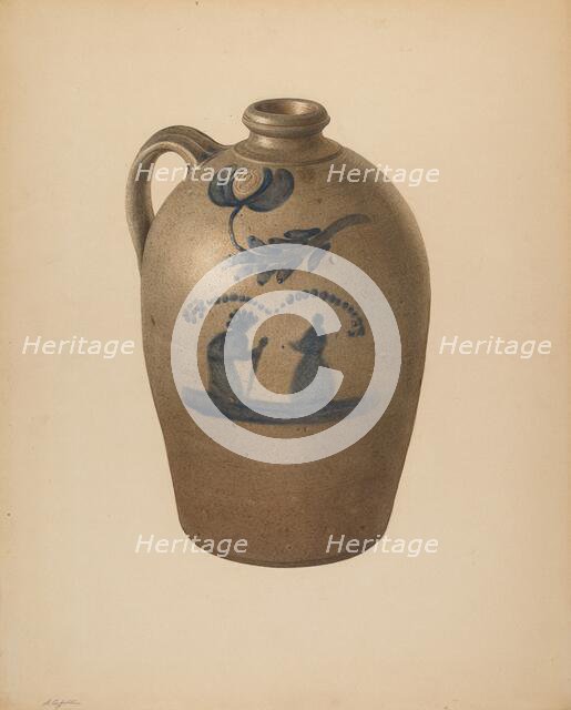 Jug, c. 1939. Creator: Giacinto Capelli.