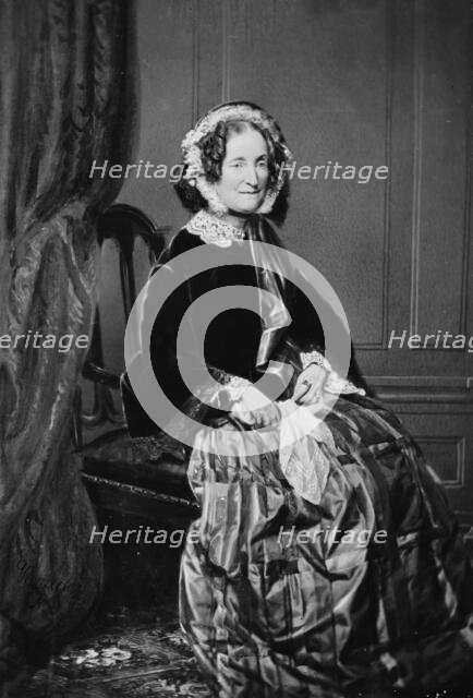 Mrs. Lydia H. Sigourney, between 1855 and 1865. Creator: Unknown.