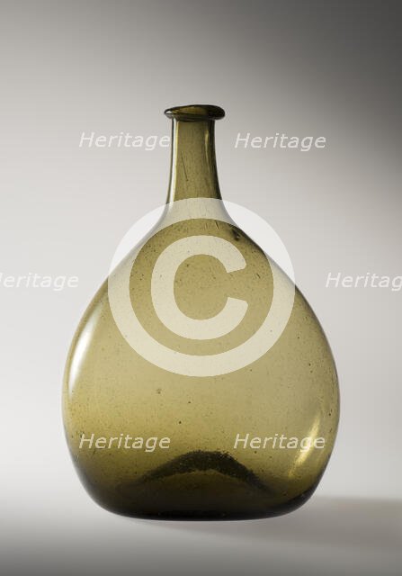 Bottle, c1820-50. Creator: Unknown.