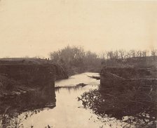 Ruins of Stone Bridge - Bull Run, 1862. Creator: Mathew Brady.