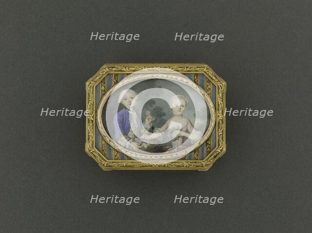 Snuff box, between 1776 and 1777. Creator: Unknown.