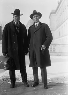 Royal Cleaves Johnson, Rep. from South Dakota, left, with Rep. Vestal of Indiana, 1918. Creator: Harris & Ewing.