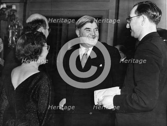 Aneurin Bevan (1897-1960), Welsh politician who introduced the NHS in Britain. Artist: Unknown