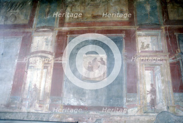 Wall painting from Pompeii, c1st century. Creator: Unknown.
