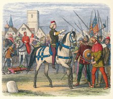 'Richard assumes the command of the rebels', 1381 (1864). Artist: James William Edmund Doyle.