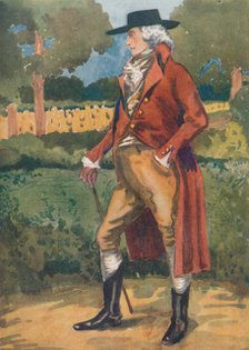 'A Man of the Time of George III', 1907. Artist: Dion Clayton Calthrop.