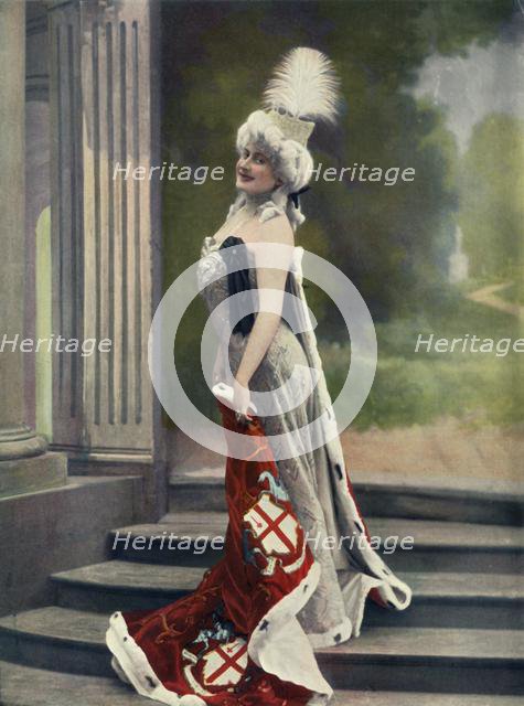 'Theatre Des Varietes. - Paris Aux Varietes - La Commere. - Mlle. Saulier', 1904. Creator: Unknown.