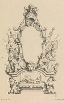 Cartouches Nouvellement Inventez par J.B. Toro, 1716., 1716. Creator: Jean Bernard Toro.