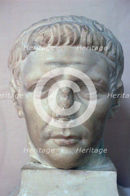 Head of the Roman emperor Claudius, 1st century. Artist: Unknown