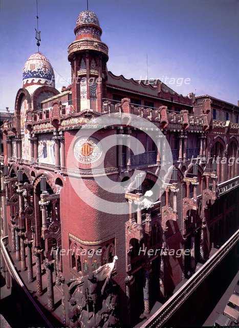 Music Palace, designed by architect Lluis Domenech i Montaner (1850 - 1924).