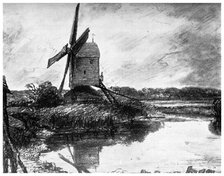 'A Windmill', 1802 (1899). Artist: Unknown