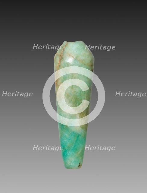 Teardrop-Shaped Bead, 1980-1801 BC. Creator: Unknown.