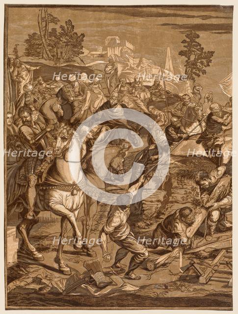 Crucifixion, 1741. Creator: John Baptist Jackson (British, 1701-c. 1780).