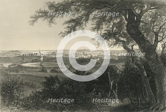 'City of Baltimore, (from Druid Hill Park)', 1874. Creator: Robert Hinshelwood.