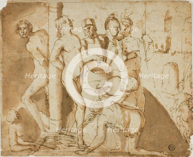 Martyrdom of Two Saints, n.d. Creator: Unknown.