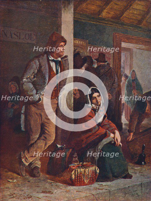 'The Emigrants', 1864 (1906). Artist: Unknown.