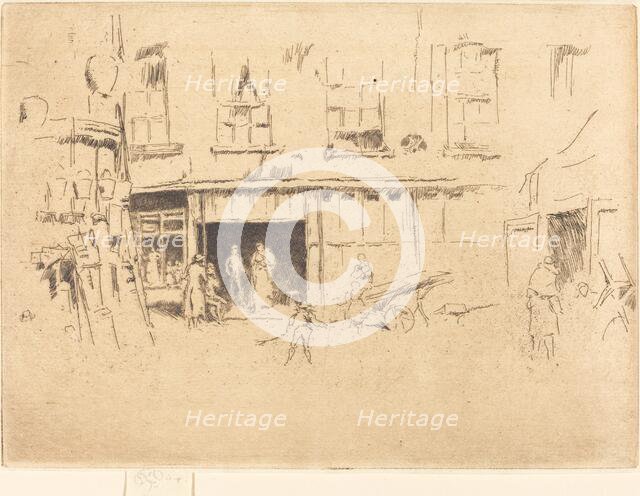 Little Court, c. 1880/1881. Creator: James Abbott McNeill Whistler.