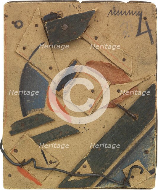 Merz design, 1919. Creator: Schwitters, Kurt (1887-1948).