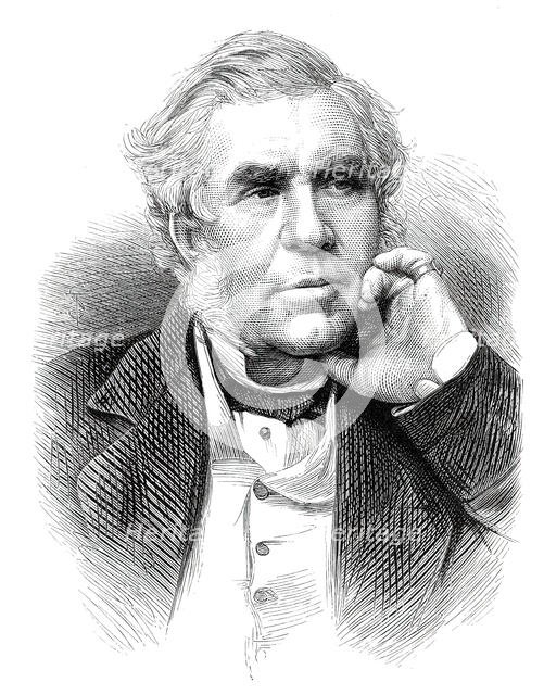 Mr. D. Macnee, the new President of the Royal Scottish Academy, 1876. Creator: Unknown.