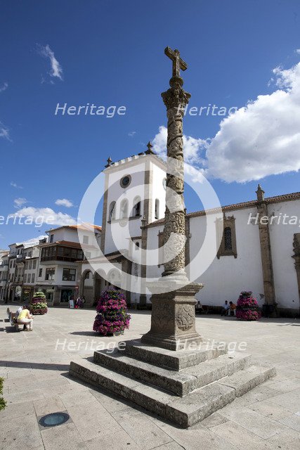 City monument, Braganca, Portugal, 2009.  Artist: Samuel Magal