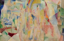 La ville de Paris, Esquisse, 1911-1912. Creator: Delaunay, Robert (1885-1941).
