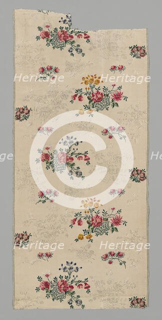 Panel (From a Dress), England, c. 1745/46. Creator: Unknown.