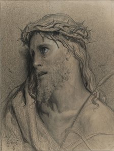 Christ with the crown of thorns.