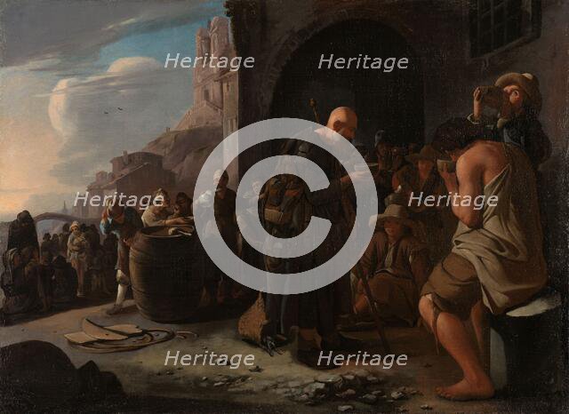 Refreshing the Thirsty, c.1646-c.1649. Creator: Michiel Sweerts.