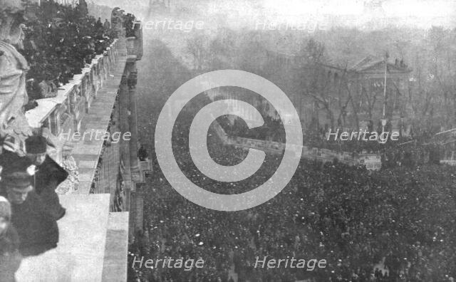 'La delivrance de l'Alsace et de la Lorraine celebree a Paris le 17 novembre 1918.  Creator: Unknown.