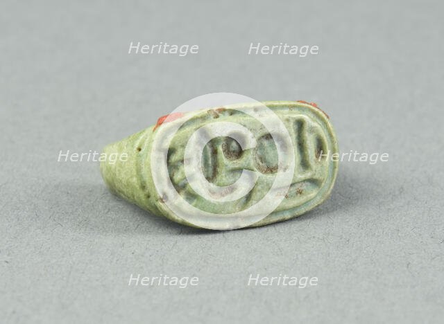 Ring: Akhenaton, Egypt, New Kingdom, Dynasty 18, reign of Akhenaten (about 1352-1336 BCE). Creator: Unknown.