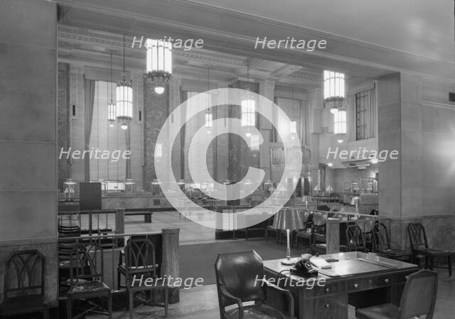 Dollar Savings Bank, Grand Concourse, New York, 1946. Creator: Gottscho-Schleisner, Inc.