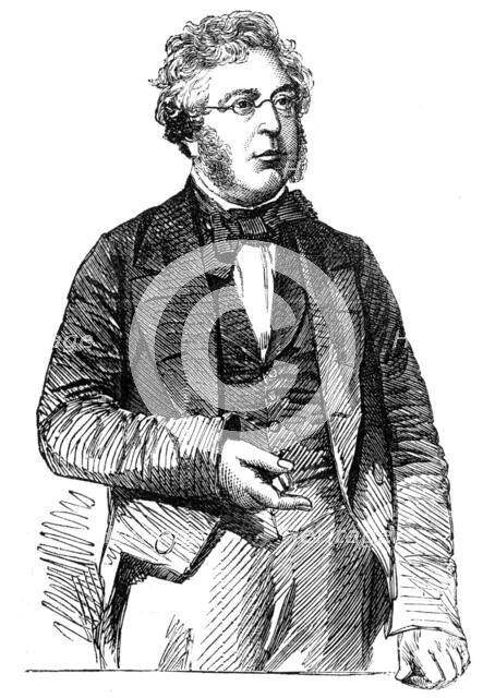 Mr. George P. Bidder, C.E. - from a daguerreotype by Mayall, 1856.  Creator: Unknown.