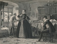 'The Lady's Tailor (King Henry IV - Second Part)', c1870. Artist: Charles W Sharpe.
