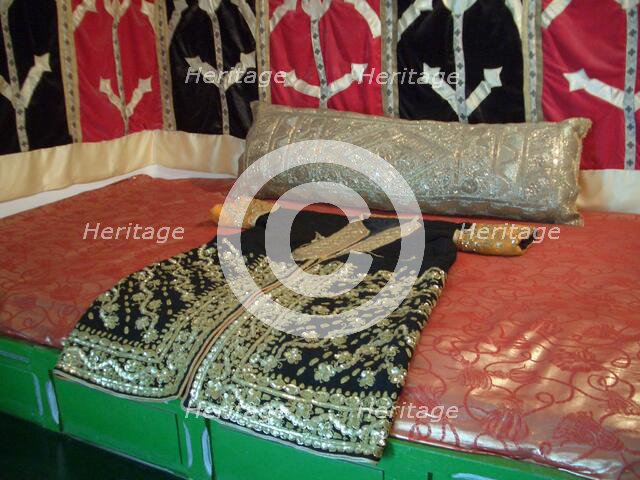 Sequinned robe, Dar Essid Museum, Sousse, Tunisia, 2009.  Creator: Amanda Waite.