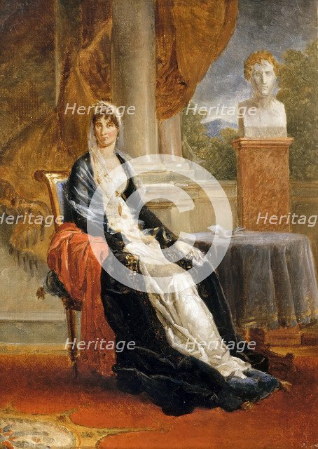 Maria Letizia Buonaparte, née Ramolino (1750-1836). Artist: Gérard, François Pascal Simon (1770-1837)
