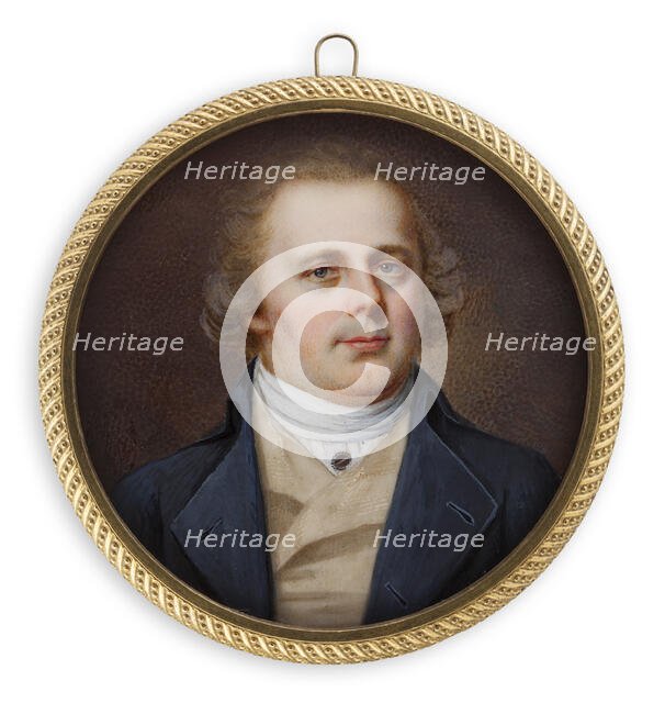 Portrait of a man, 1792-1857. Creator: Liepmann Fraenckel.