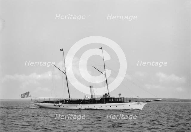 S.Y. [Steam yacht] Reverie, 1894 Sept 15. Creator: John S Johnston.