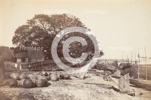 View of Chandanagore, 1858-61. Creator: Unknown.