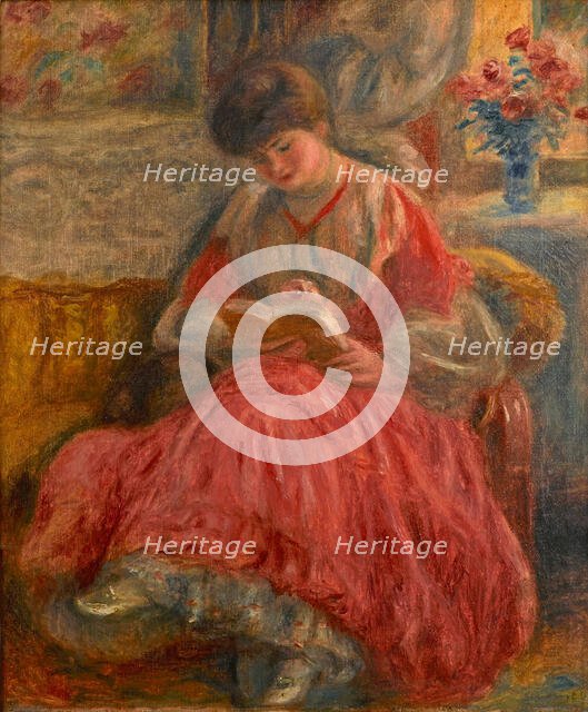 Portrait of Misia Sert, 1904. Creator: Renoir, Pierre Auguste (1841-1919).