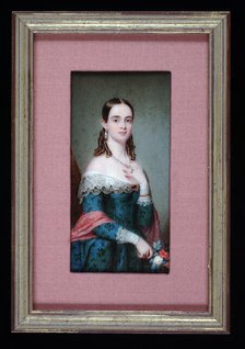 Portrait of a Lady, ca. 1850. Creator: Thomas Story Officer.