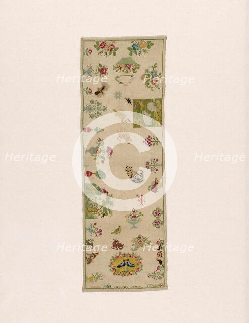 Sampler, México, 1825/75. Creator: Unknown.