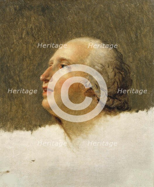 Portrait of Pierre Louis Prieur (1756-1827), ca 1791. Creator: David, Jacques Louis (1748-1825).