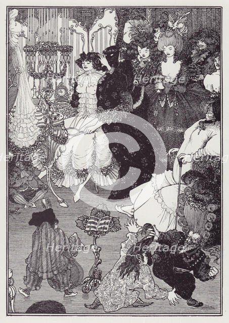 The Toilet of Helen, 1895. Creator: Aubrey Beardsley.