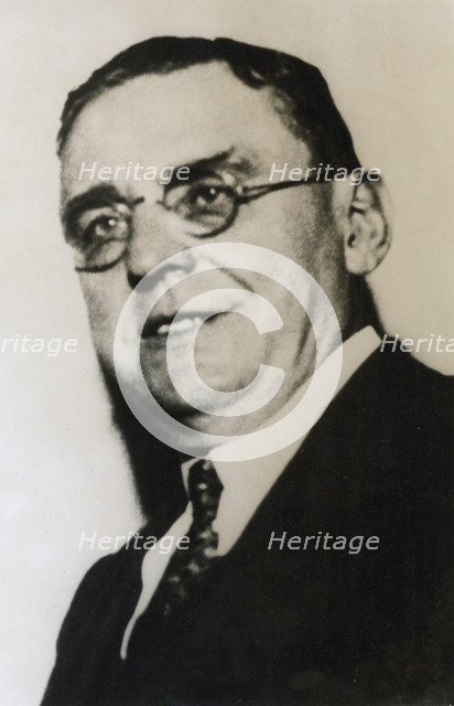 Anton (Tony) Joseph Cermak, Mayor of Chicago, Illinois, USA, c1931-c1933(?). Artist: Unknown