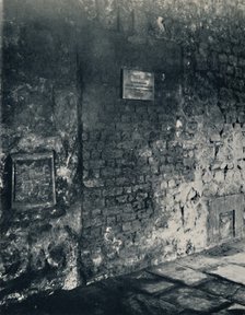 Charterhouse. Food-Hatch and Doorway of a Monk's Cell, in the Cloister', 1925. Artist: Unknown.