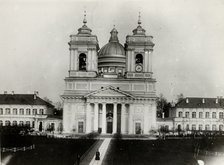 The Trinity Cathedral of the Saint Alexander Nevsky Lavra in Saint Petersburg, 1910s. Artist: Bulla, Karl Karlovich (1853-1929)