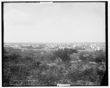Curacao, W.I., from the hills, between 1890 and 1901. Creator: Unknown.
