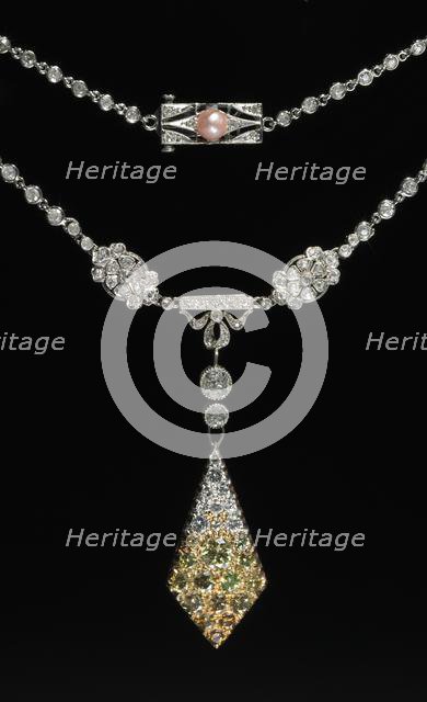 Necklace, c. 1900-20. Creator: Unknown.