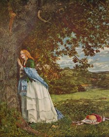 'The Talking Oak (Tennyson)', 1857, (c1915). Artist: William Maw Egley.